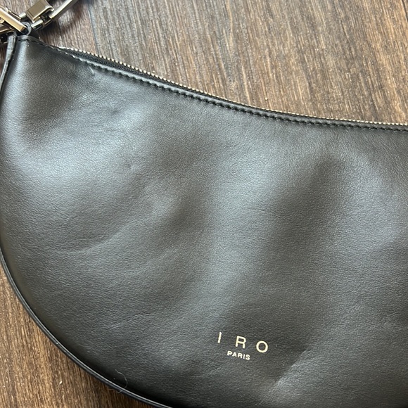 ARCCLUTCH LEATHER BAG WITH CHAIN - Picture 2 of 7